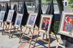 Konya’da 15 Temmuz kahramanlarına vefa! Portreleri rölyef eserlerle yaşatıldı
