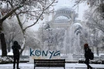 Konya'da eğitime kar engeli