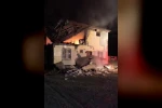 Konya'da ev yangını