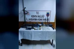 Konya’da jandarma ekiplerinden tarihi eser operasyonu