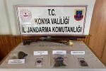 Konya'da jandarmadan uyuşturucu operasyonu