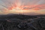 Konya'da kartpostallık gün batımı manzaraları