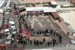 Konya'da plaka değiştirme kuyruğu