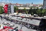 Konya şehidine ağladı! İtfaiyeci Mehmet Tekeli gözyaşlarıyla toprağa verildi