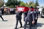 Konya Şehit İtfaiye Eri Mehmet Tekeli’yi son yolculuğa uğurluyor