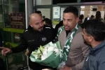 Konyaspor’un yeni teknik direktörü Çağdaş Atan, Konya’ya geldi