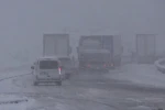 Kop Dağı Geçidi yeniden beyaza büründü