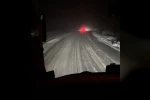 Kop Geçidi’nde tipi ve fırtına etkili oluyor