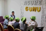 Koruma altındaki çocuklar aşure yaptı