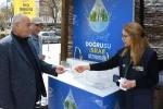 KOSKİ, Kültürpark’ta açtığı stantta ücretsiz perlatör dağıtıyor