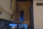 Kovancılarda baca yangını paniğe neden oldu