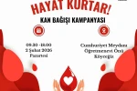Köyceğiz Kaymakamlığı kan bağışı kampanyasına davet etti