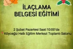 Köyceğiz’de üretici eğitimleri devam ediyor