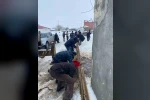 Köyün içme suyu şebekesindeki arıza giderildi