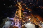 Kozan Kalesi’nden atılan topla tarihi çarşıda Ramazan coşkusu yaşandı