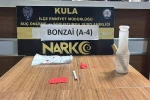 Kula Emniyeti’nden bir gecede 3 uyuşturucu operasyonu