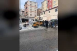 Kulp’ta kar esareti: Pazar esnafının büyük çoğunluğu tezgah açamadı