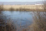 Kura Nehri’nin yüzeyi dondu
