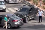 Kurtalan’da maddi hasarlı kaza