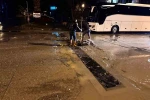 Kuşadası Belediyesi’nin ’yağmur’ mesaisi aralıksız sürüyor