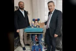 Kütahya İl Müftülüğünden evinde eğitim gören hasta öğrenciye anlamlı ziyaret