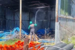 Kütahya’da depo yangını paniğe neden oldu