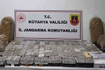 Kütahya’da jandarmadan kaçakçılık operasyonu