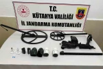 Kütahya’da kaçak kazı operasyonu, 2 şüpheli hakkında soruşturma