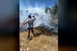 Kütahya’da orman yangını: Ekipler havadan ve karadan müdahale ediyor