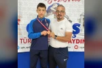 Kütahyalı güreşçi Mert Başarı Türkiye üçüncüsü oldu