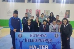 Kütahyalı haltercilerinden büyük başarı