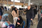 Kutsal topraklardan dönen Başkan Arslan hemşehrileriyle buluştu