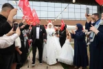 Kuzey Irak’ta gazi olan Demir dünyaevine girdi