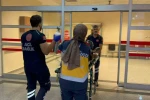 Madde kullandığı iddia edilen genç yaşam mücadelesi veriyor