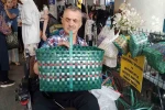 Madende geçirdiği iş kazası nedeniyle engelli kalan vatandaşın azmi örnek oldu