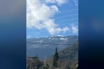 Madran Dağı zirvesi beyaza büründü