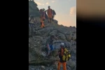 Mahsur kalan 2 kişi 3 saatlik çalışmayla kurtarıldı