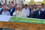 Maksut Serim’in babası Hacı Halil Serim son yolculuğuna uğurlandı