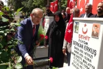 Malatya protokolünden şehitlik ziyareti