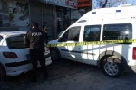 Malatya’da kalp krizi geçiren sürücünün kaza anı kamerada