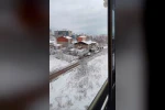 Malkara’da karda kartpostallık görüntüler oluştu