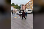 Manavgat’ta kamyonetle çarpışan motosikletin sürücüsü yaralandı