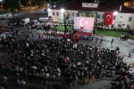 Manisa’da 15 Temmuz ruhu meydanlara taştı