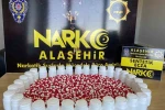 Manisa’da bin 803 sentetik ecza hap ele geçirildi 