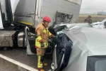 Manisa’da zincirleme kaza: 1 ölü, 2 yaralı