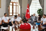 Manisalı engelli yüzücüler Macaristan yolcusu