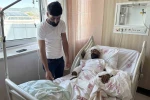 Mantar toplarken ayı saldırısına uğradı, kollarıyla başını siper ederek hayatta kaldı 