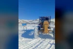 Mardin Büyükşehir Belediyesi’nden Mazıdağı’nda kar seferberliği