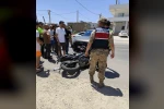 Mardin’de motosiklet ile otomobil çarpıştı: 1 yaralı
