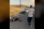 Mardin’de otomobil motosikletle çarpıştı: 2 ölü